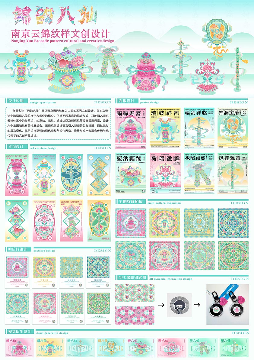 “锦韵八仙”南京云锦纹样文创设计[徐铭蔚]1  东方设计奖 一等奖.jpg